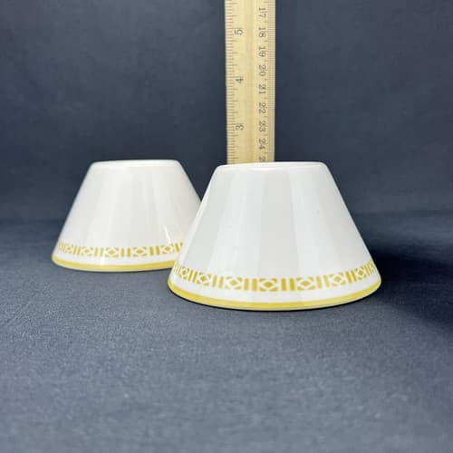 Syracuse China set of 2 fluted bowls -2 1/2" - Thumbnail 5
