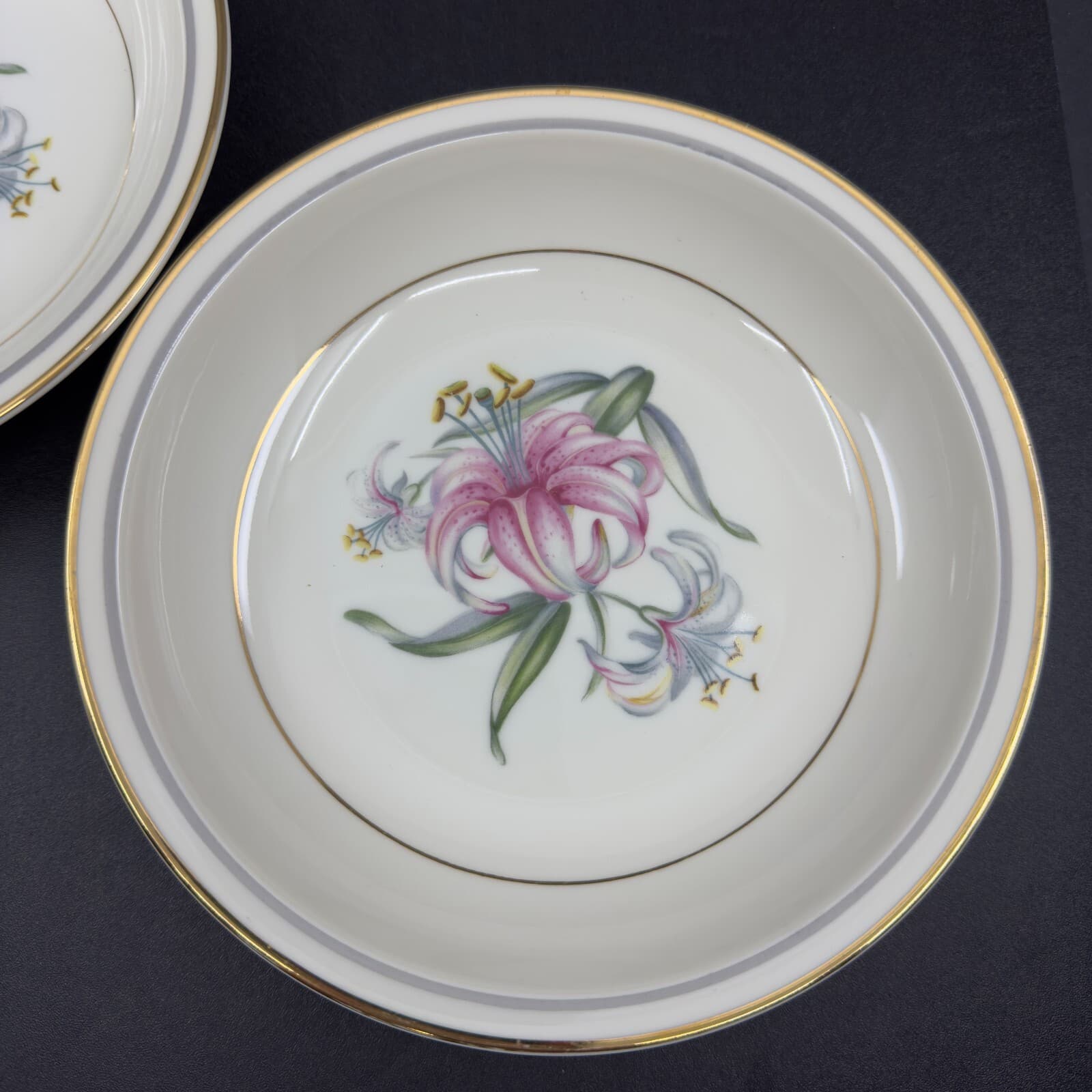 Harmony House Meito China Elizabeth Pattern 7 1/2" Set of 2 bowls - Thumbnail 2