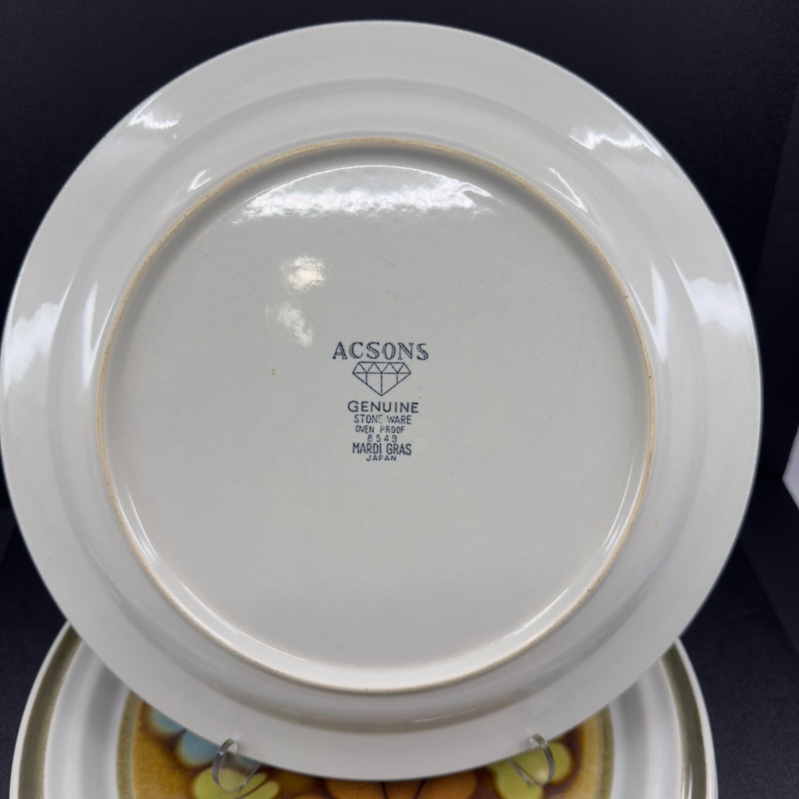 Acson Mardi Gras 10.5" Dinner Plates #8549 Set of 4 - Thumbnail 3