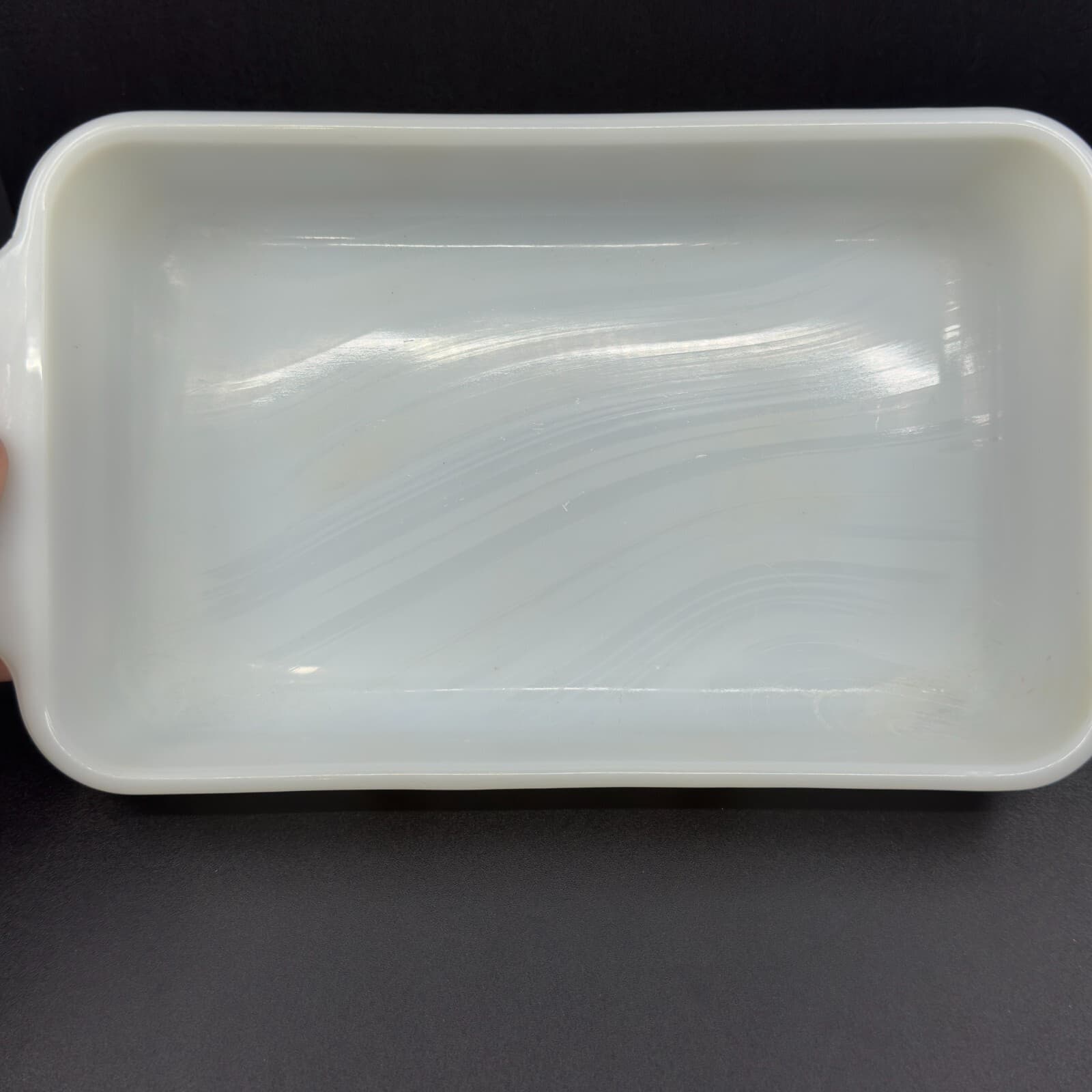 Anchor Hocking 12" Wheat Fire King #410 Baking Dish - Thumbnail 4