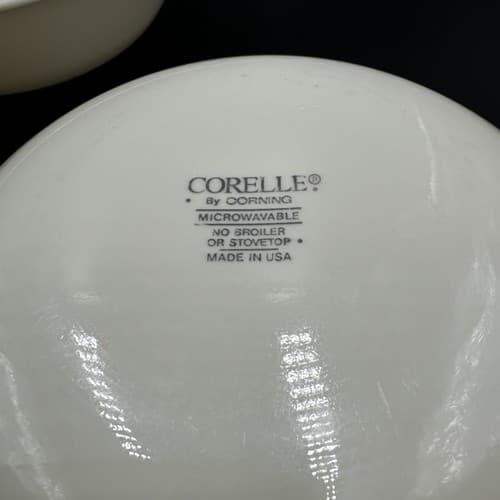 Corelle Blossoms in Lace Cereal Bowls set of 3 - Thumbnail 4