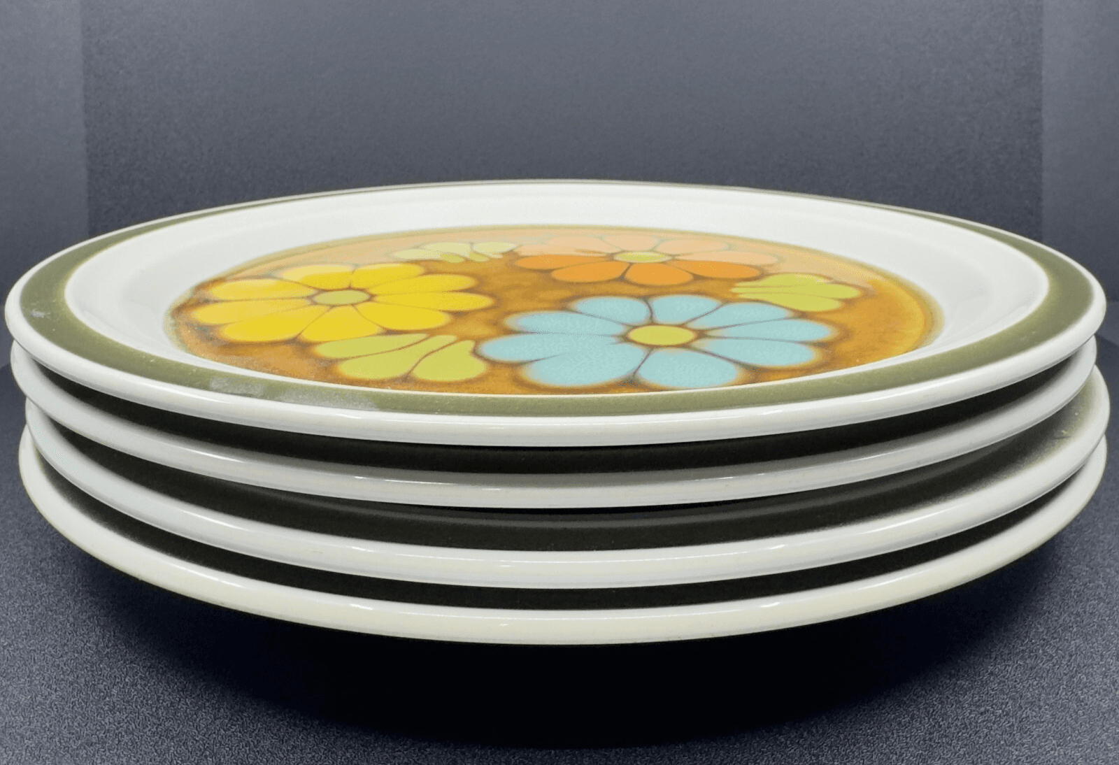 Acson Mardi Gras 10.5" Dinner Plates #8549 Set of 4 - Thumbnail 4