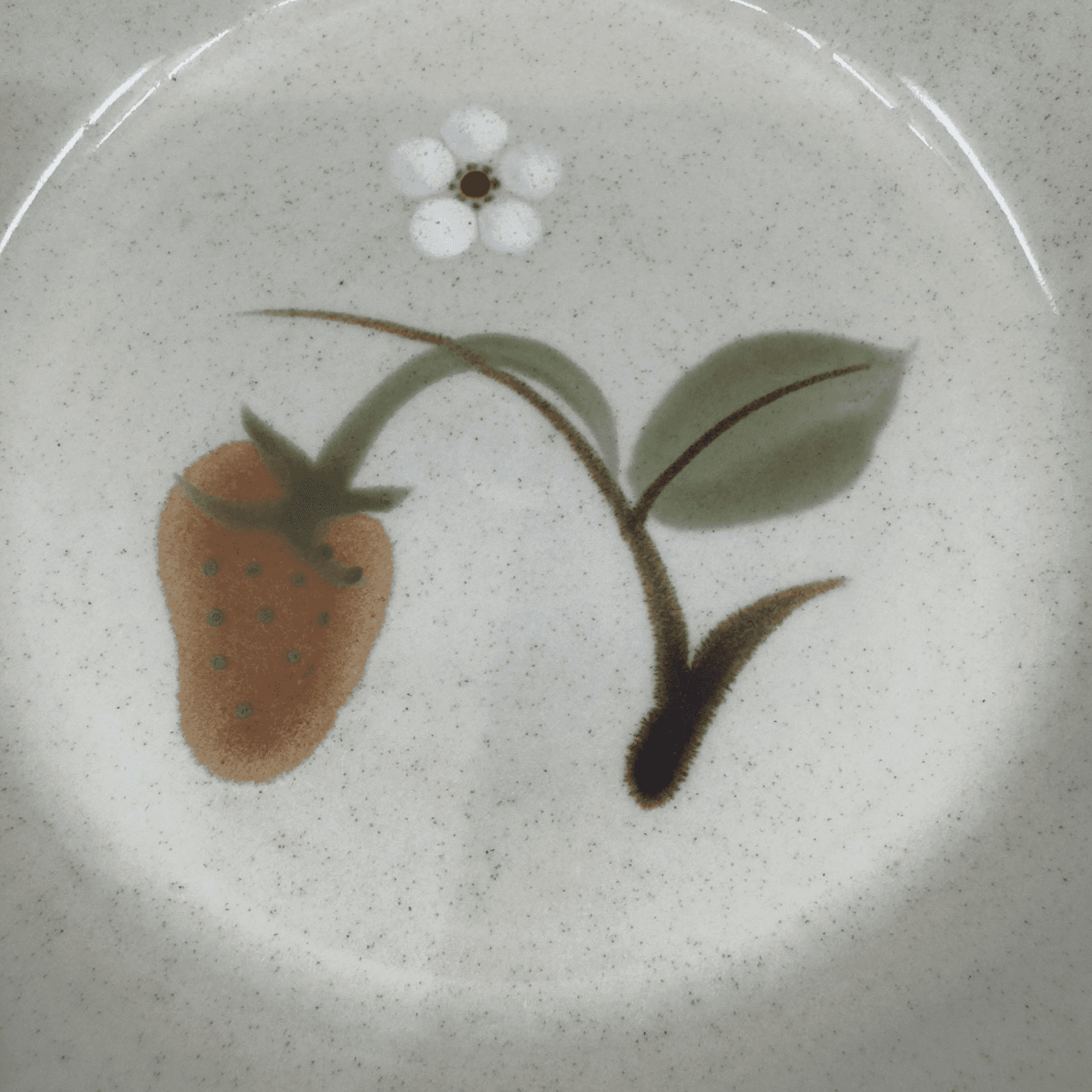 Hallkraft Potterskraft Stoneware by Mikasa Wild Strawberry P6002 Made in Japan - Thumbnail 4