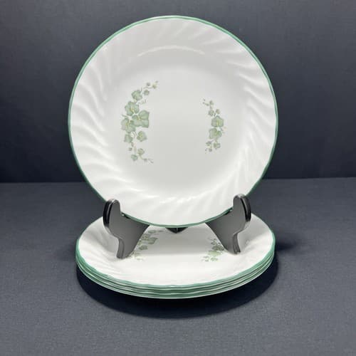Corelle by Corning 7 1/4" Swirl Callaway Ivy Salad Plates (4)