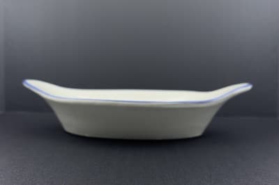 Pfaltzgraff Yorktowne 9 7/8" Au gratin dish old castle markings #265 USA - Thumbnail 4