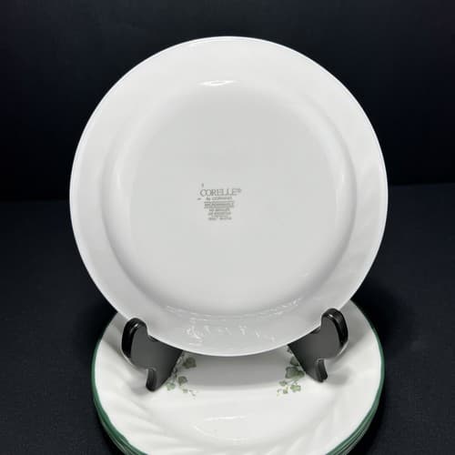 Corelle by Corning 7 1/4" Swirl Callaway Ivy Salad Plates (4) - Thumbnail 3