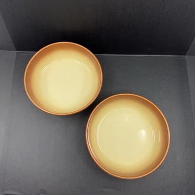 Country Craft Russet Brown by Franciscan Dinnerware 6 3/8" Cereal Bowls Set of 2 - Thumbnail 2