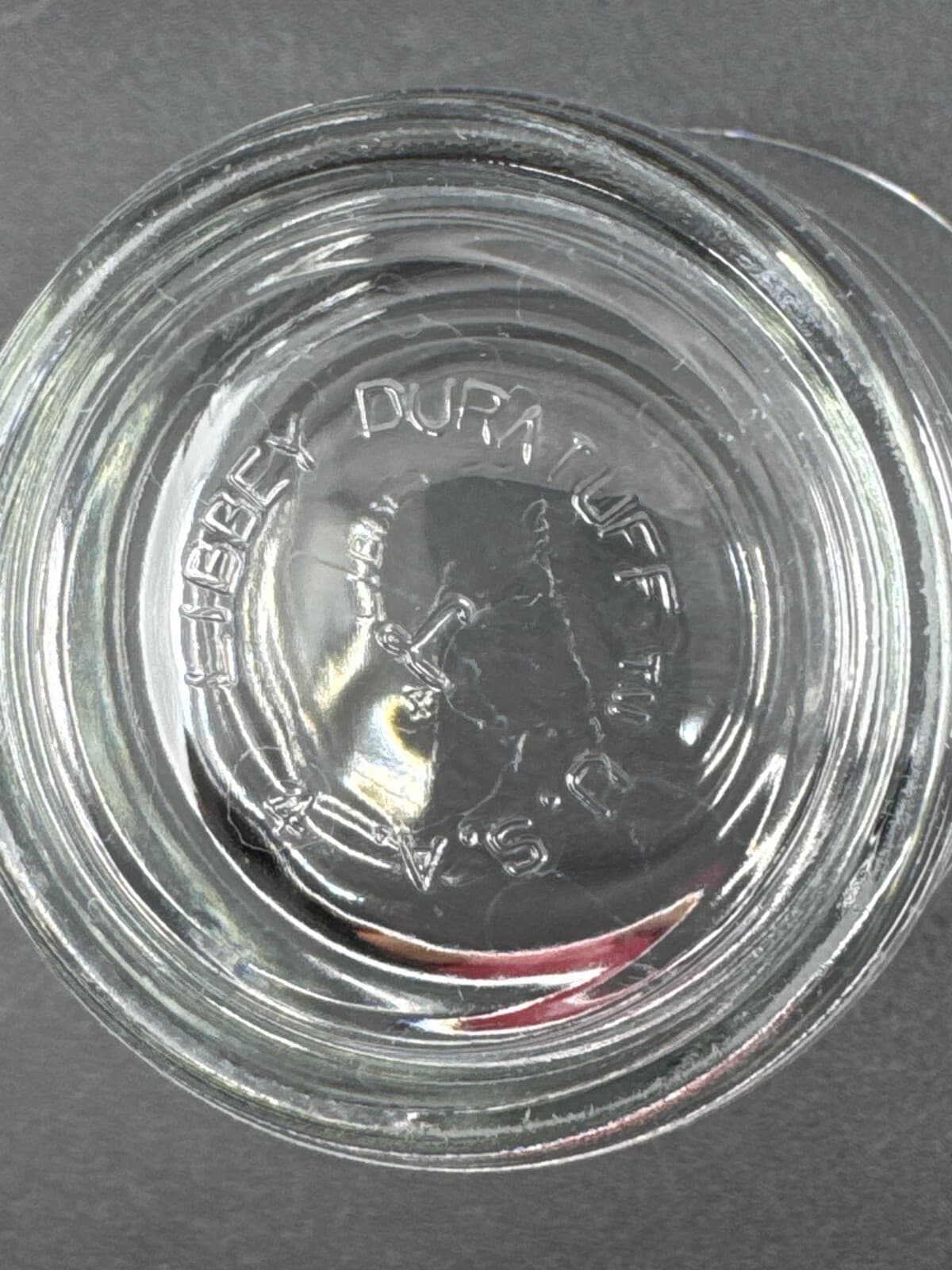 Libbey Duratuff USA 4" stackable Old Fashioned Rocks Glasses Set of 2 - Thumbnail 2