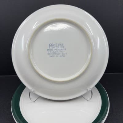 Century Stoneware 7 3/4” Salad Plates Set Of 2 Made In Japan - Thumbnail 3
