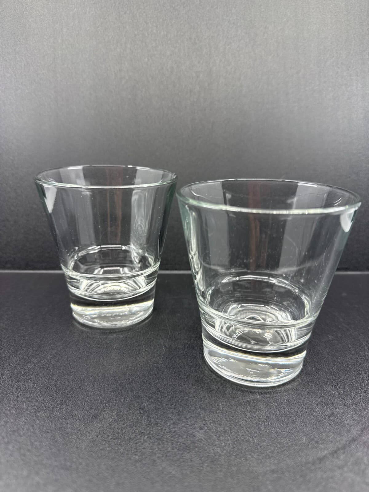 Libbey Duratuff USA 4" stackable Old Fashioned Rocks Glasses Set of 2
