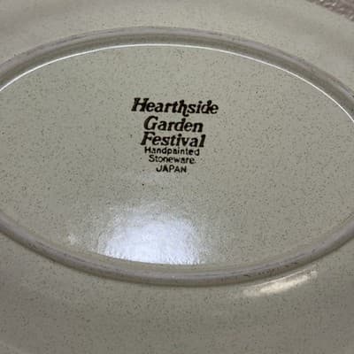 Hearthside Garden Festival 12 3/4” Platter - Thumbnail 3