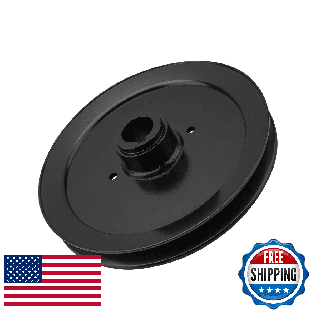 Ariens Gravely 07345900 60 inch Spindle Pulley Compatible for Ariens Apex Zenith - Image 1