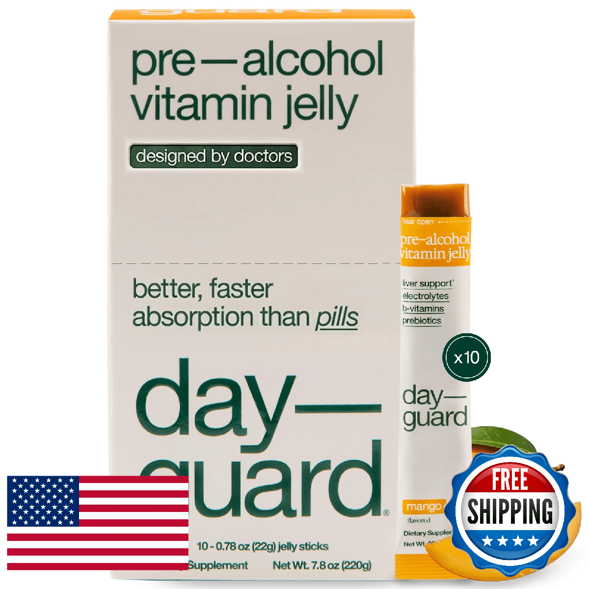 Day–Guard — Feel Better After Drinking, Wake Up Refreshed, Science-Backed, Docto - Image 1