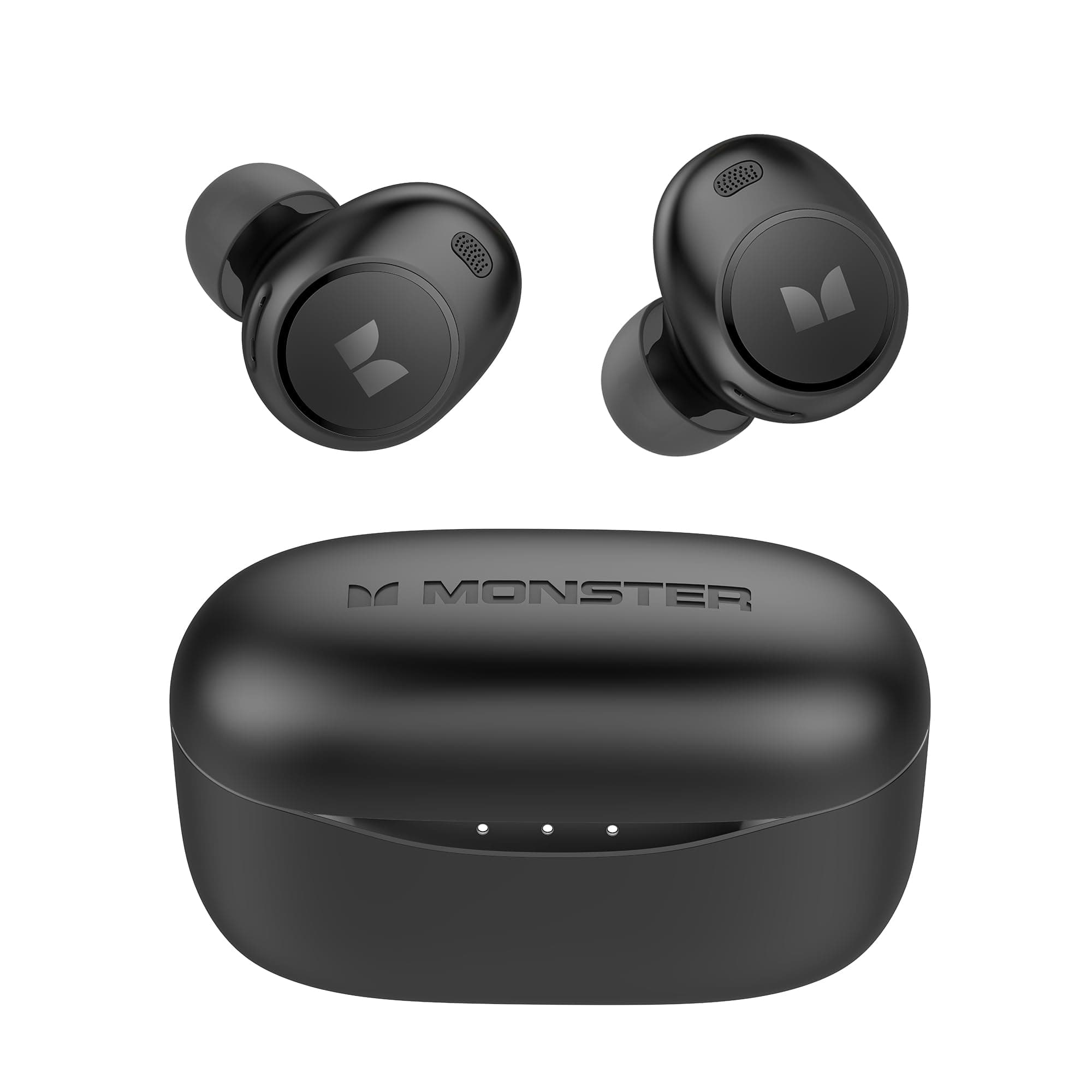 Monster Achieve 300 AirLinks Wireless Earbuds Bluetooth 5.3 In-Ear Headphones Ch - Image 1