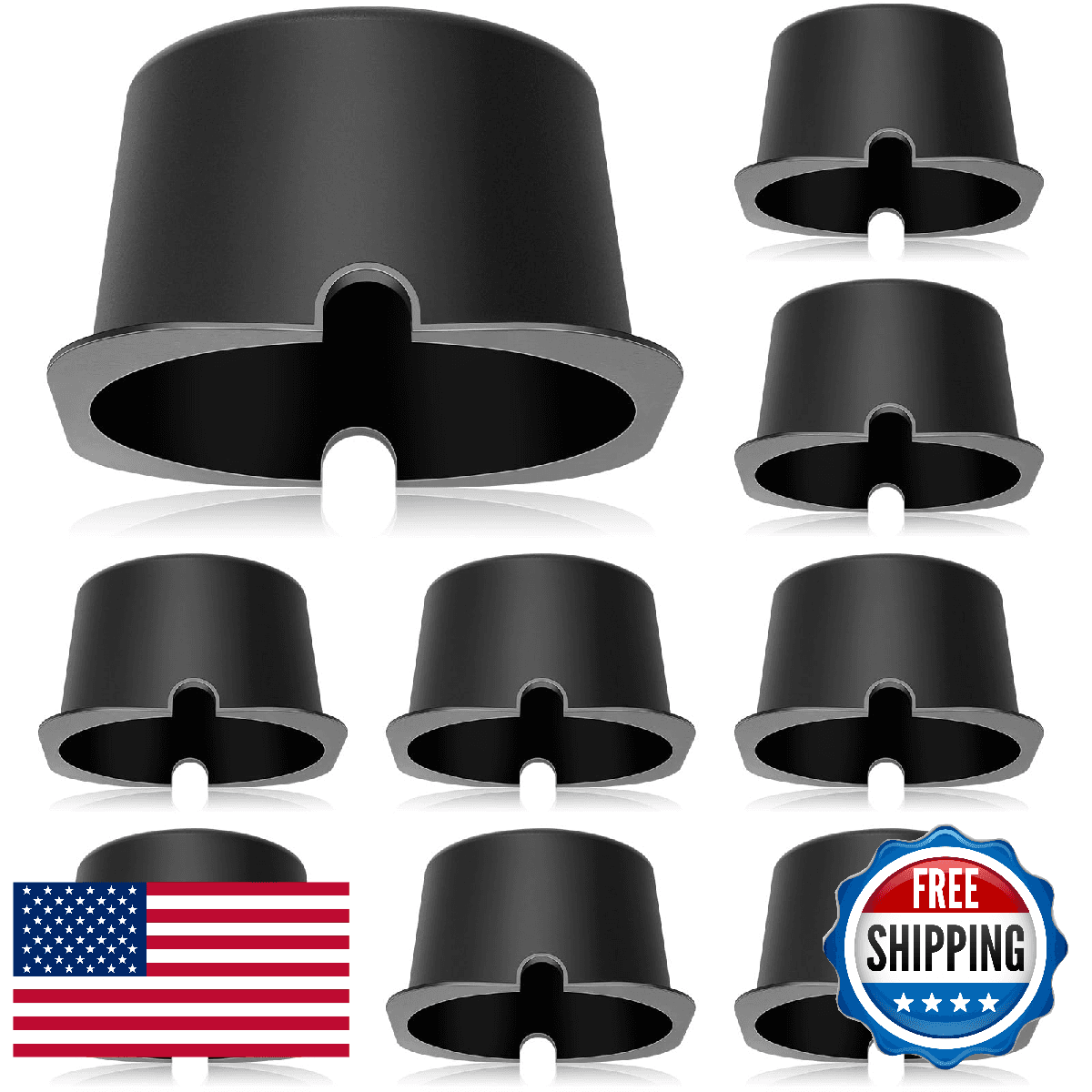 Tuanse 10 Pack Recessed Light Cover for Attic Insulation Fire Resistant Can Cove - Image 1
