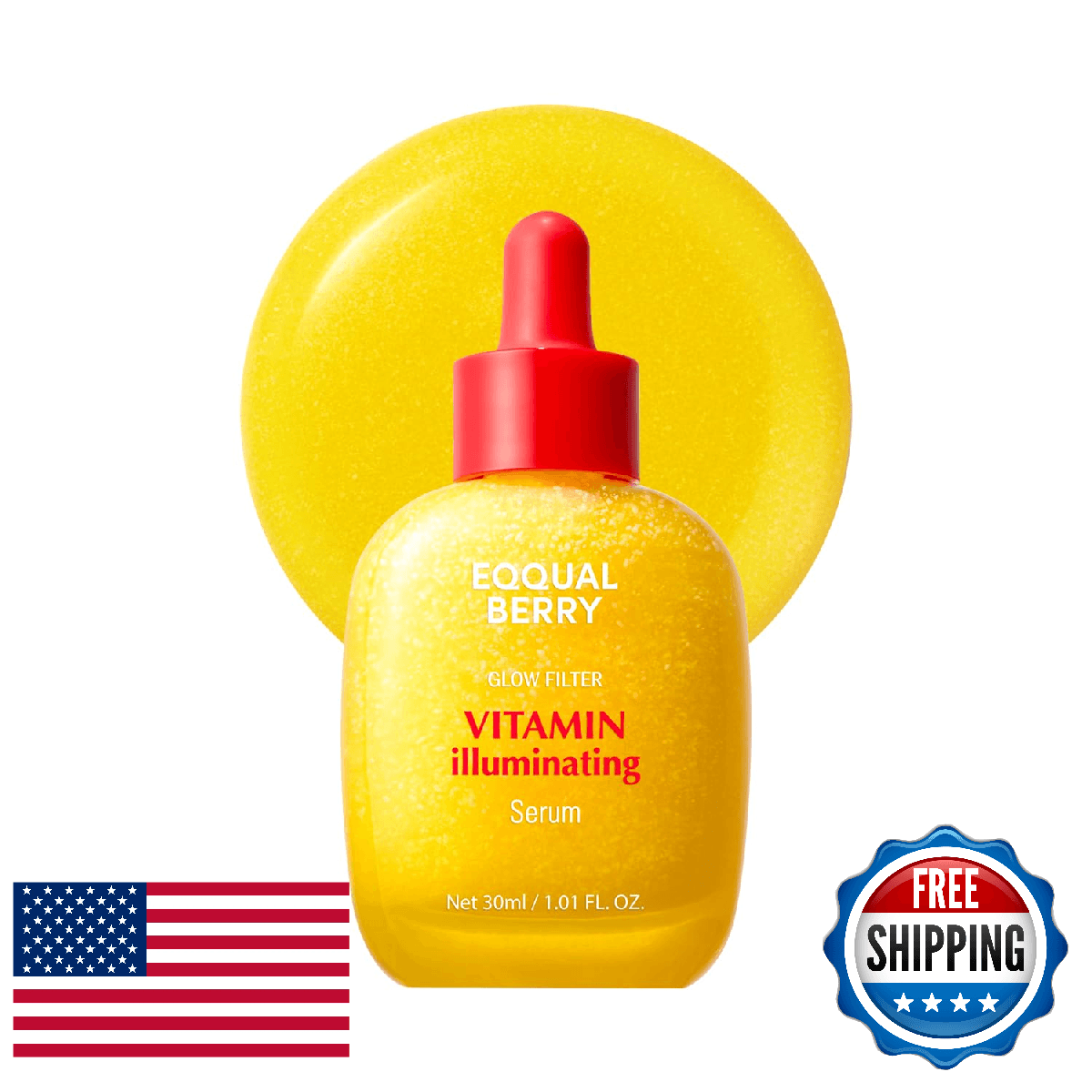 EQQUALBERRY Vitamin Illuminating Serum – Brightening Vitamin C Serum with Niacin - Image 1