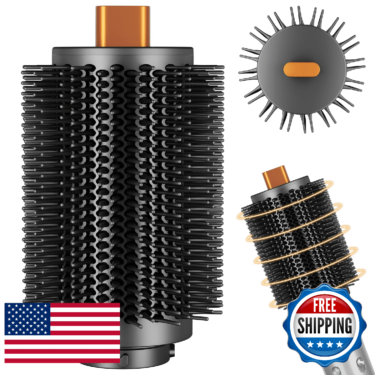 YTCHYYSK Upgraded Large Round Volumizing Brush Attachment for Dyson Airwrap HS01 - Image 1