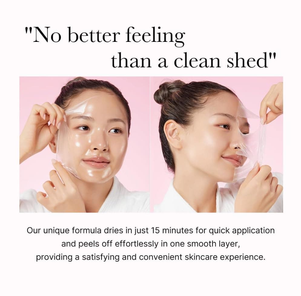 medicube Collagen Overnight Wrapping Peel Off Facial Mask Pack - Elasticity & Hy - Thumbnail 6