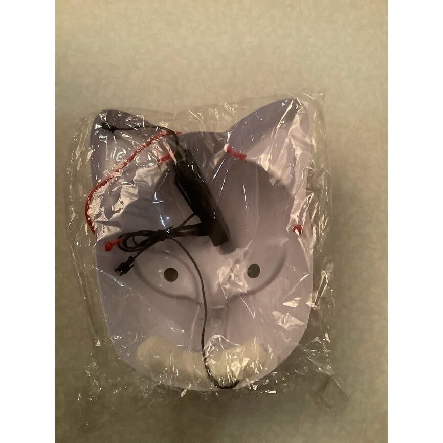 Demon Slayer Mask, Fox Mask, Japanese Anime Demon Cosplay Mask - Thumbnail 2