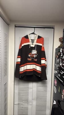 Browns '47 Lacer Hoodie Mens XL - Image 1