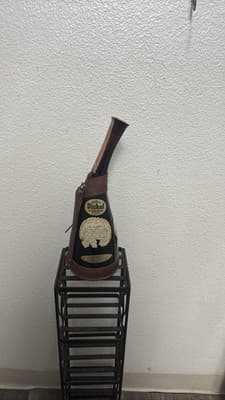 George Dickel TN Whiskey Bottle Leather Holder Empty - Image 1