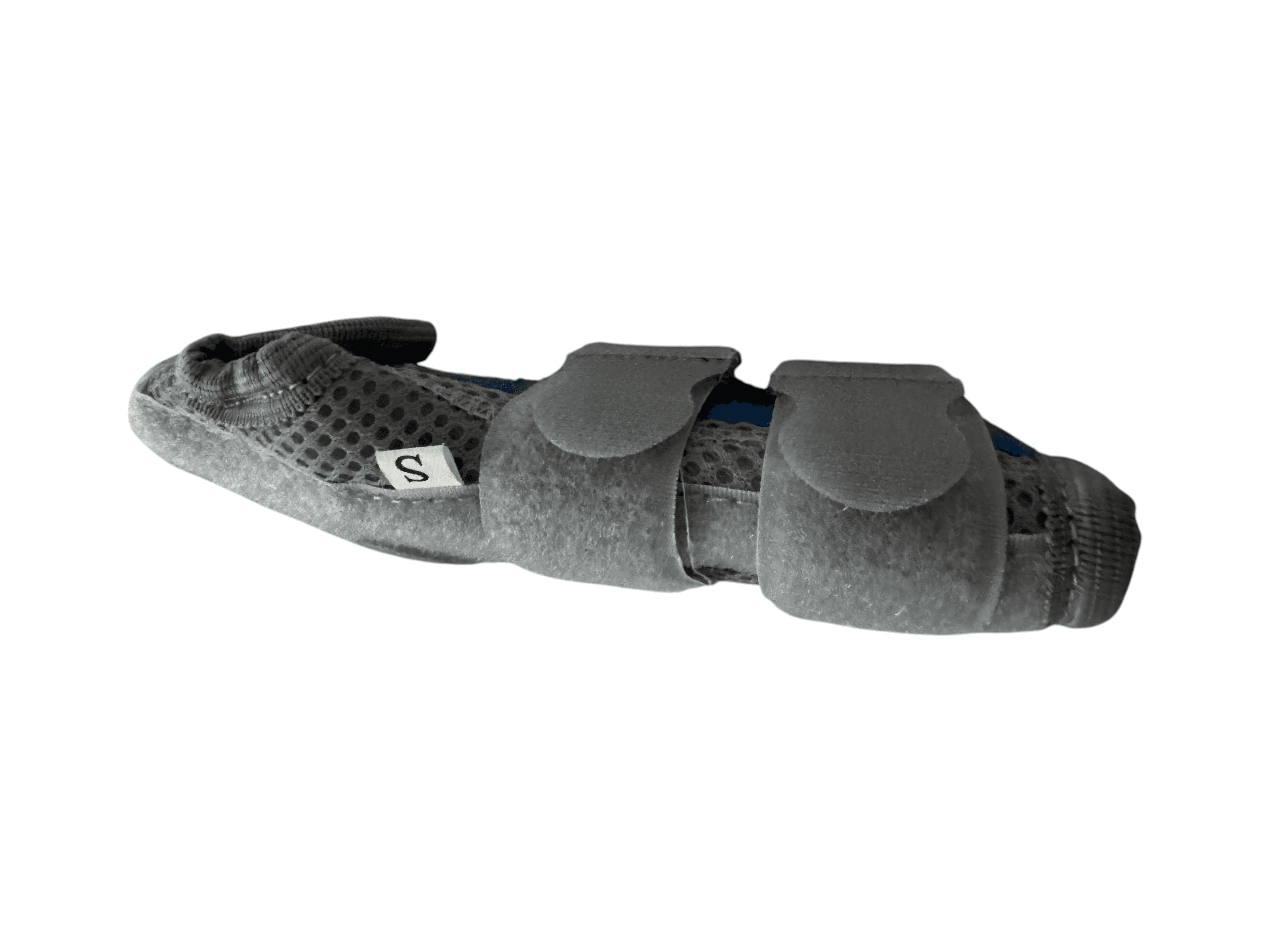 Kids Gray Wrist Brace with Velcro Straps Size S - Thumbnail 3