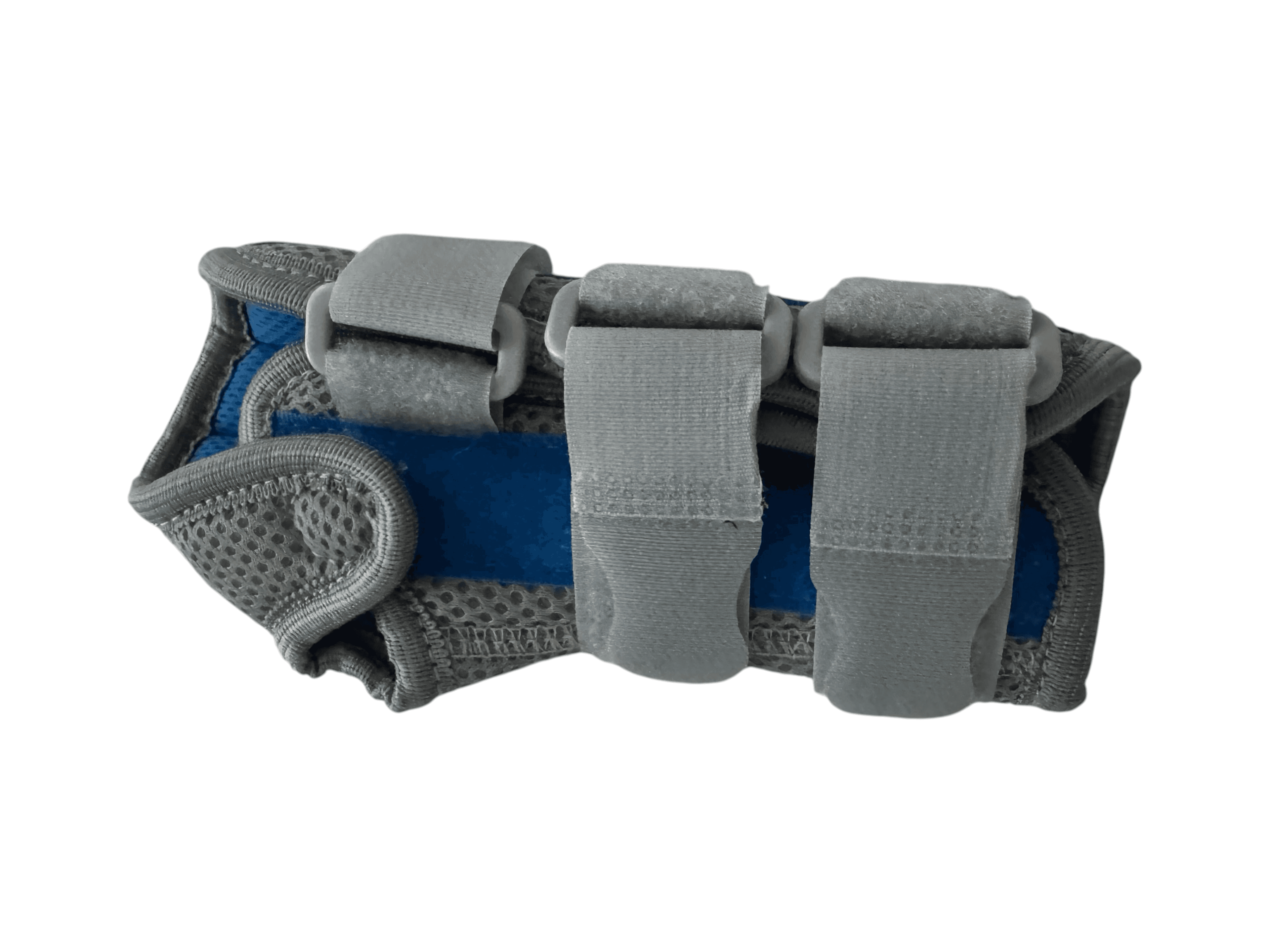 Kids Gray Wrist Brace with Velcro Straps Size S - Image 1