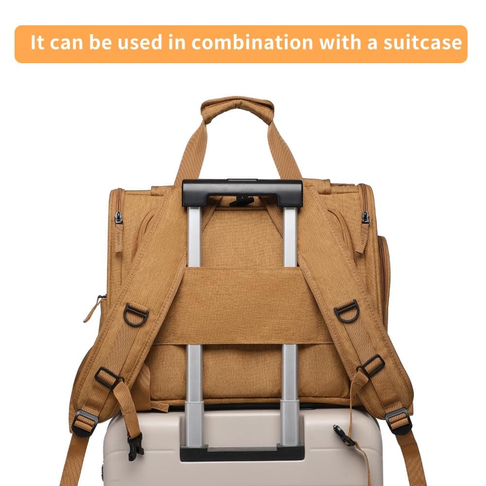 Pet Backpack Carrier for Small Dogs Medium Cats, Puppies,Breathable and Collapsi - Thumbnail 6