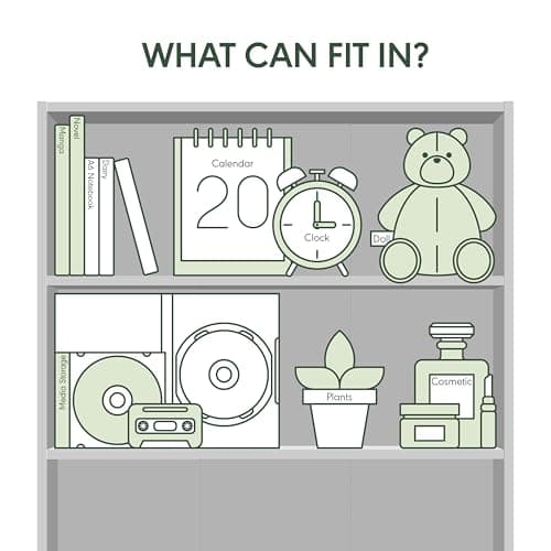 Furinno Basic Book Shelf, 3-Tier Bookshelf, Storage Organizer Bookcase with Open - Thumbnail 5