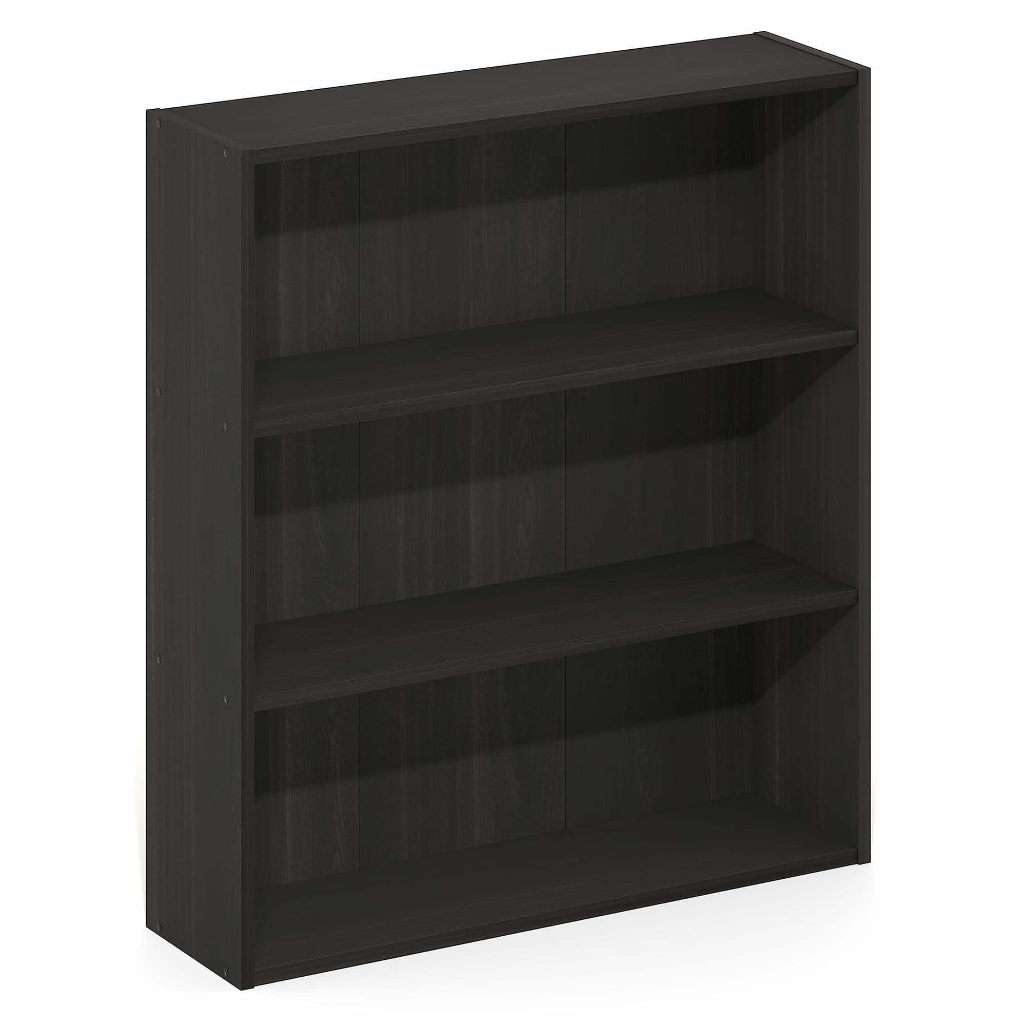 Furinno Basic Book Shelf, 3-Tier Bookshelf, Storage Organizer Bookcase with Open - Thumbnail 8