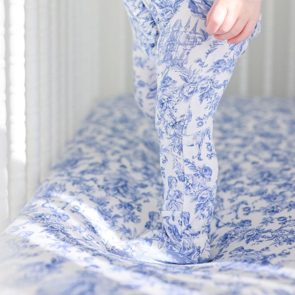 Posh Peanut Fitted Crib Sheet, Soft Viscose from Bamboo Fabric, Standard Crib an - Thumbnail 5