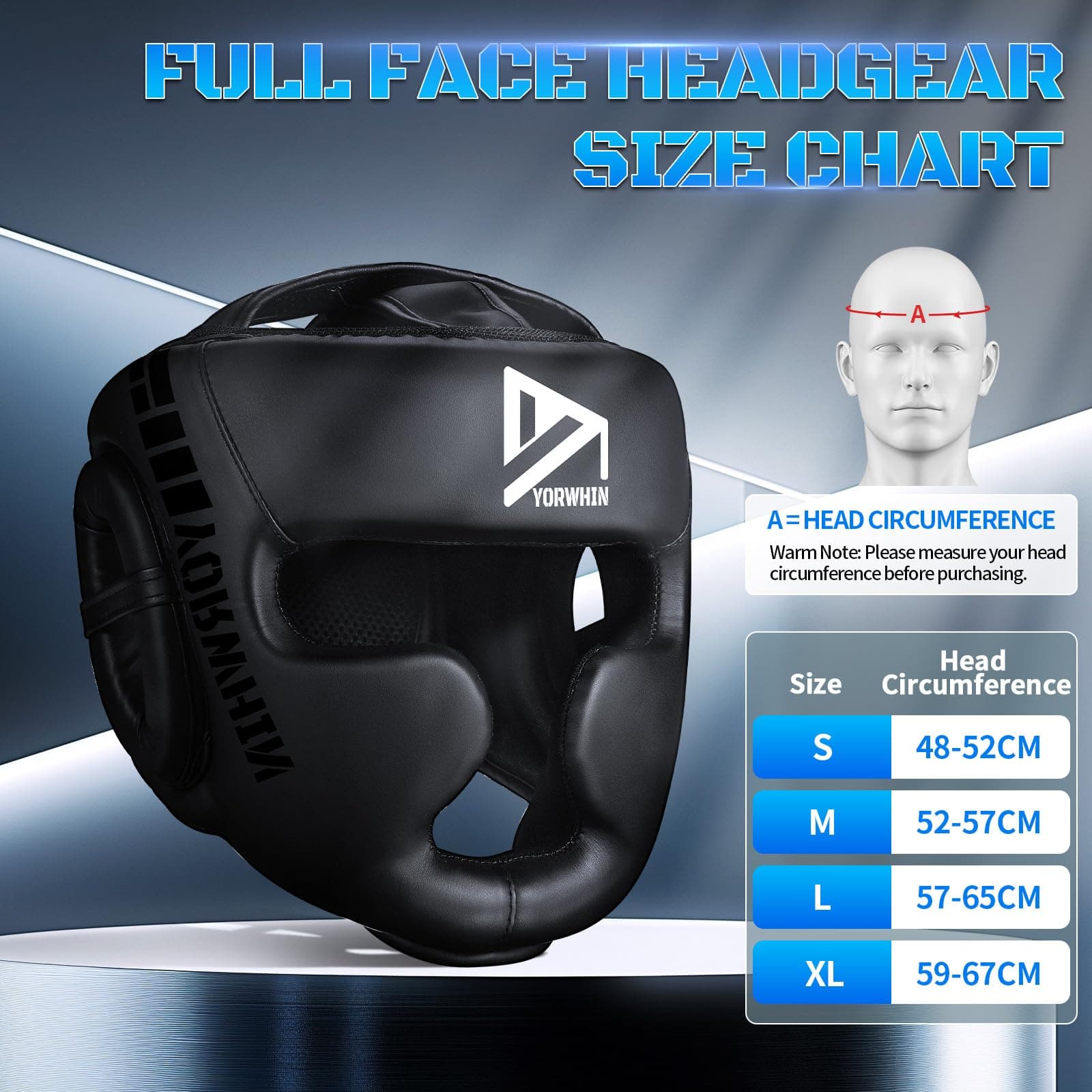 PREMIUM Youth Kids Boxing Headgear MMA Training Sparring Safety Head Guard Boxin - Thumbnail 4
