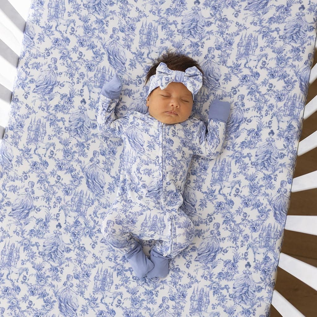 Posh Peanut Fitted Crib Sheet, Soft Viscose from Bamboo Fabric, Standard Crib an - Thumbnail 7