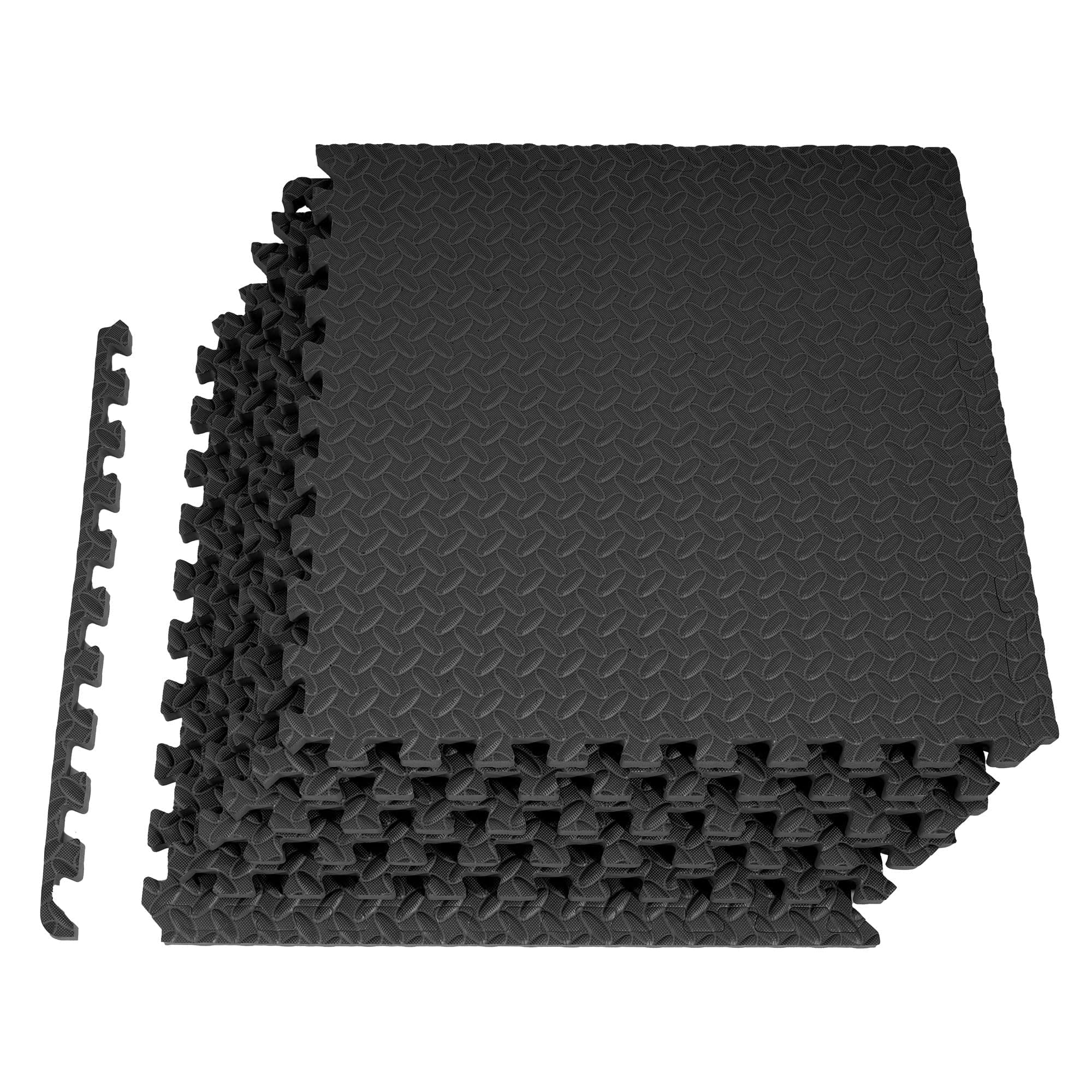 Fitvids Puzzle Exercise Gym Flooring Mat, 3/4" Thick High-Density EVA Interlocki - Image 1