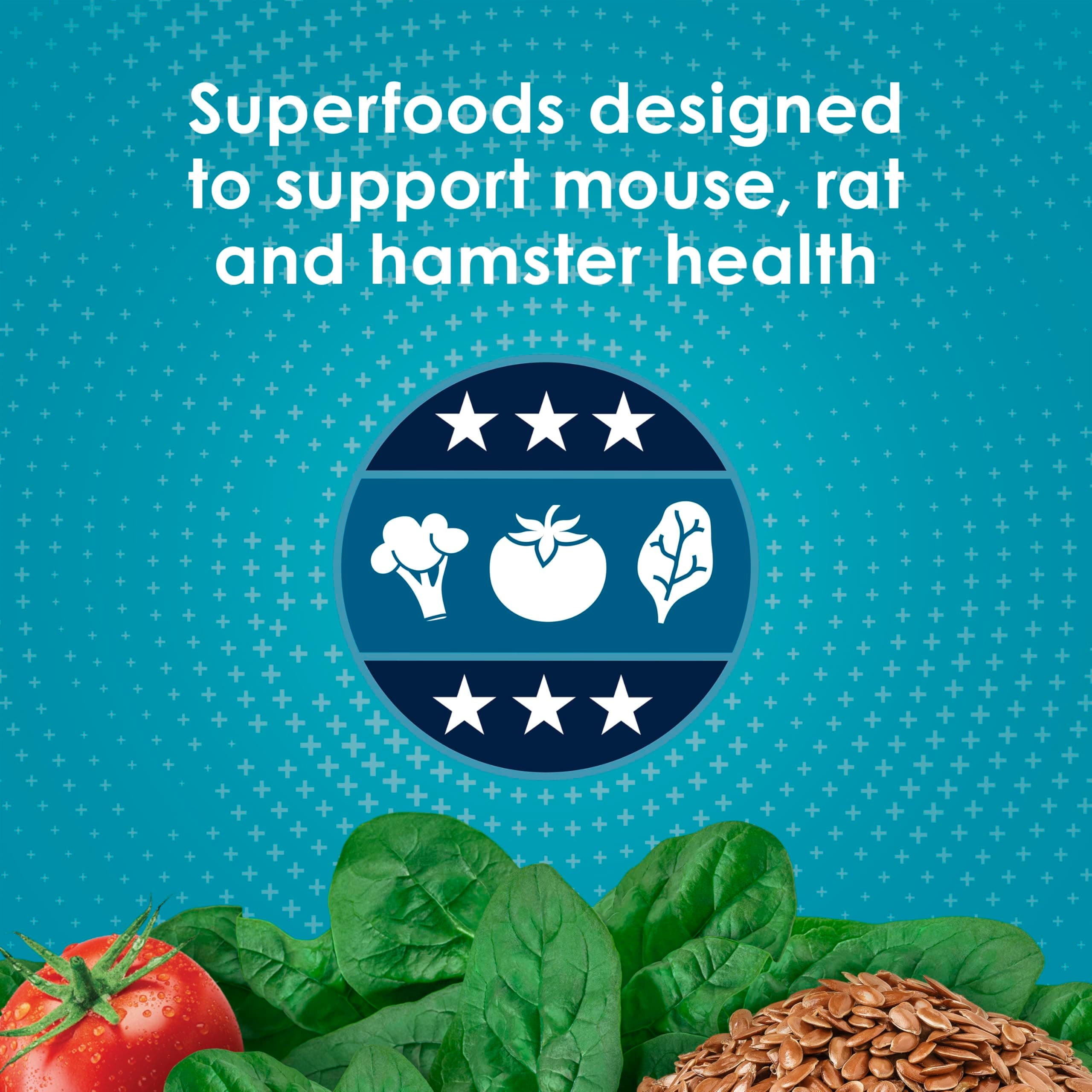 Kaytee Forti-Diet Pro Health Nourish+Protect Mouse, Rat & Hamster Food, Comprehe - Thumbnail 4