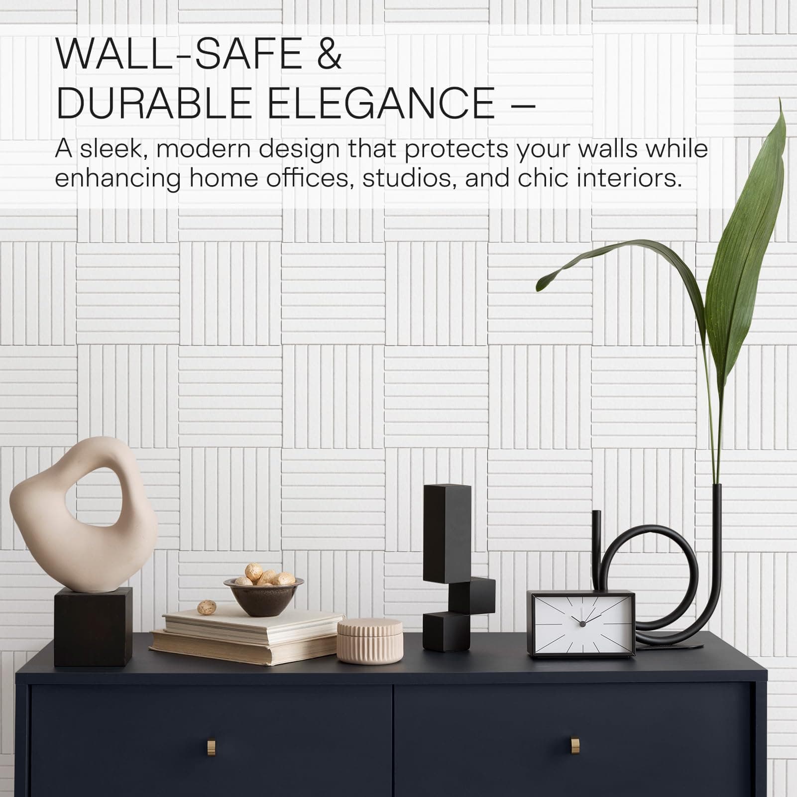 MaxGear Large Cork Boards for Walls 36" x 24", White Felt Bulletin Board Tiles f - Thumbnail 3