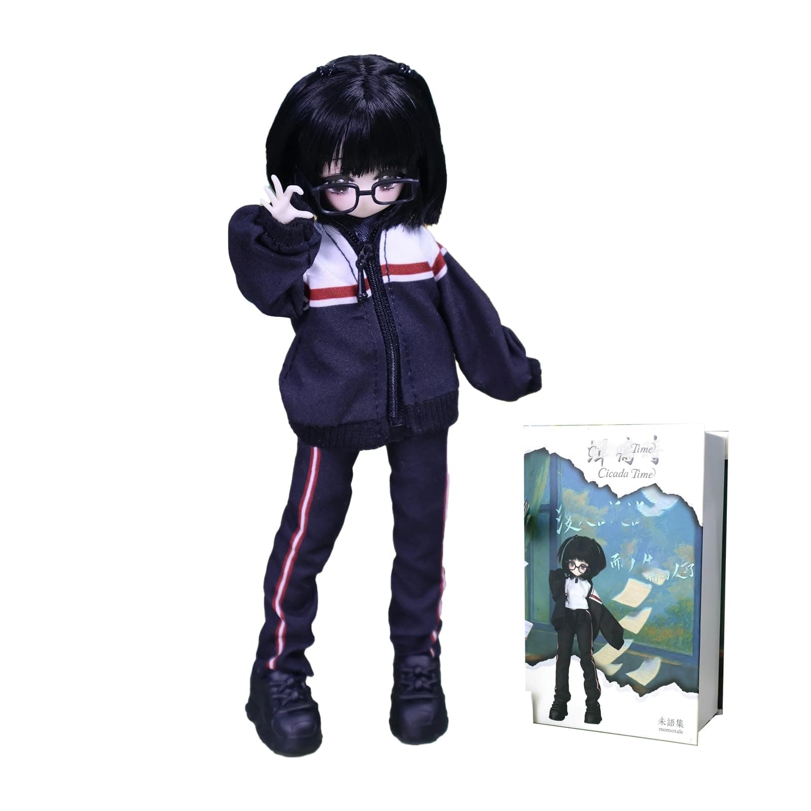 GNATAPIAY 1/12 BJD Dolls Blind Box Kawaii MJD BJD Dolls High School Campus Serie