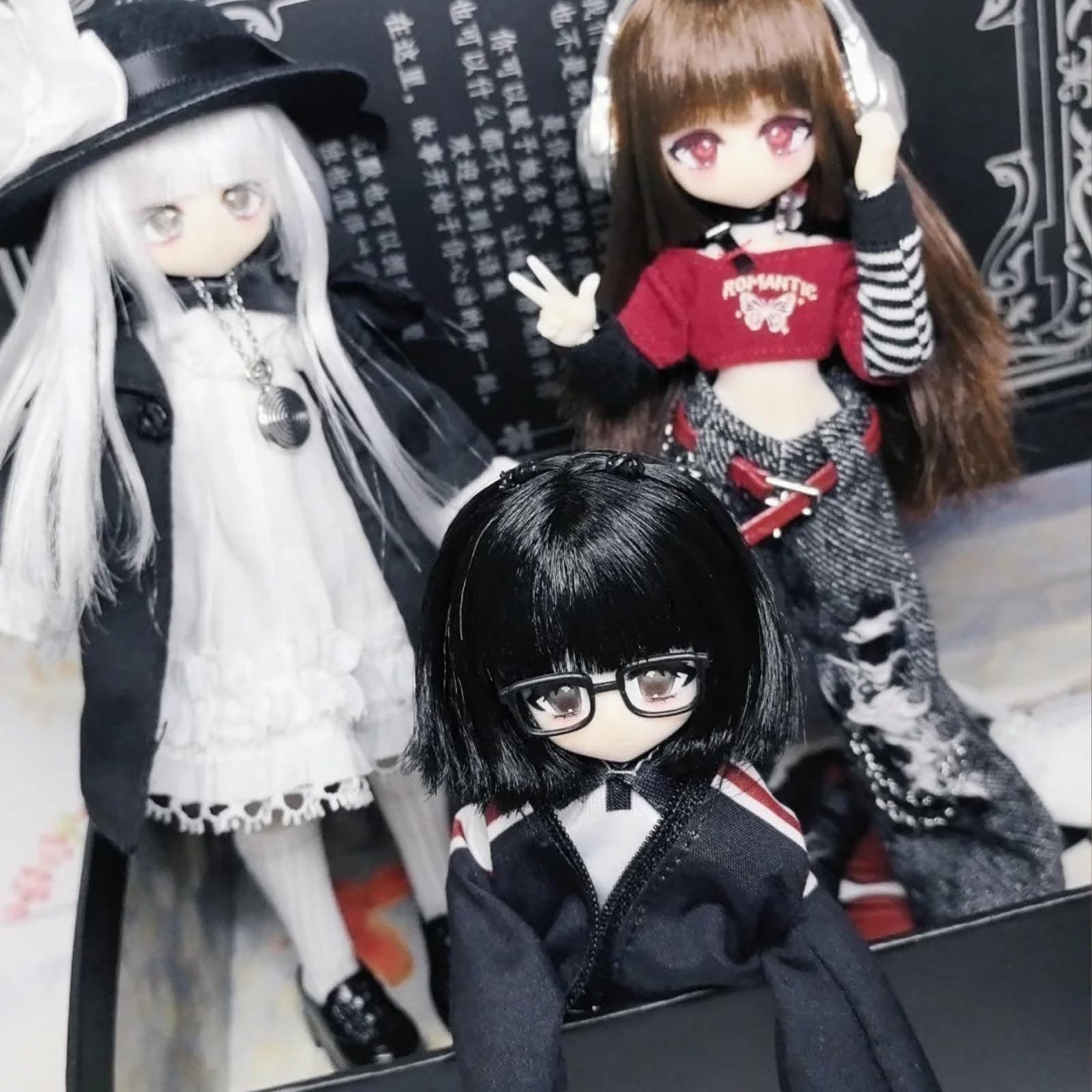 GNATAPIAY 1/12 BJD Dolls Blind Box Kawaii MJD BJD Dolls High School Campus Serie - Thumbnail 5