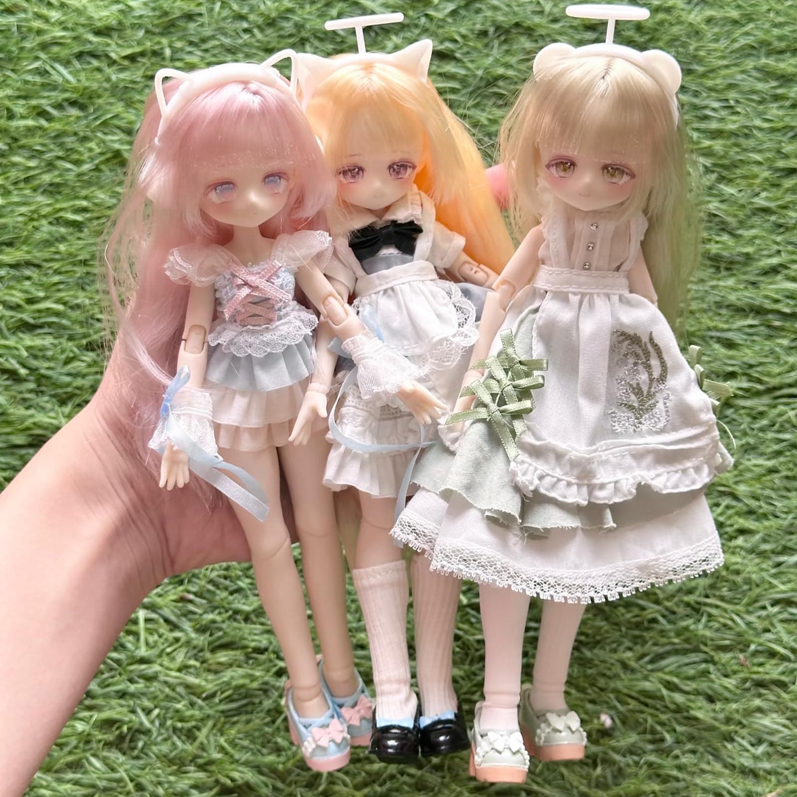 GNATAPIAY 1/12 BJD Dolls Blind Box Kawaii MJD BJD Dolls High School Campus Serie - Thumbnail 7