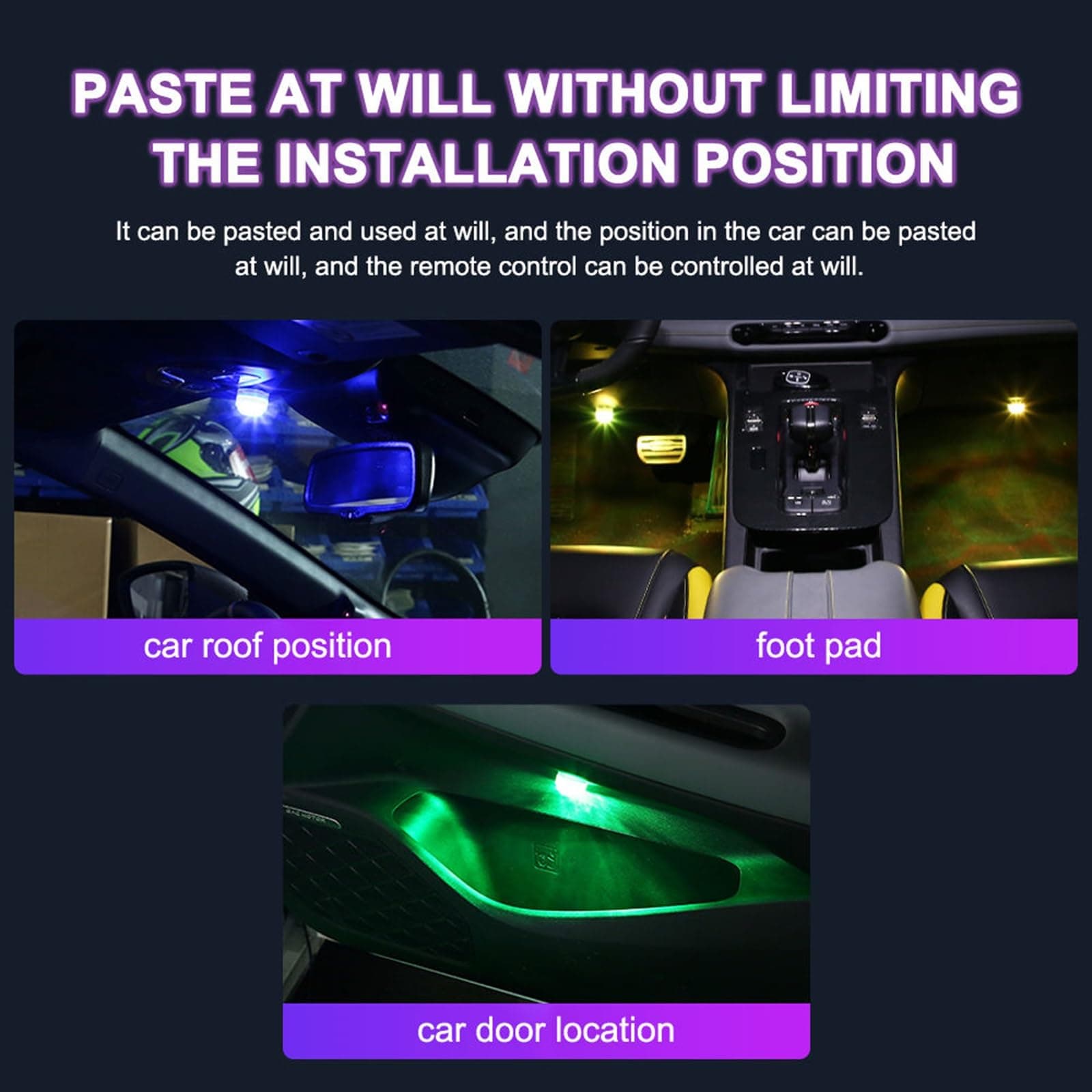 RGB Waterproof Submersible LED Lights 12PCS with Remote & Timer Battery-Operated - Thumbnail 8