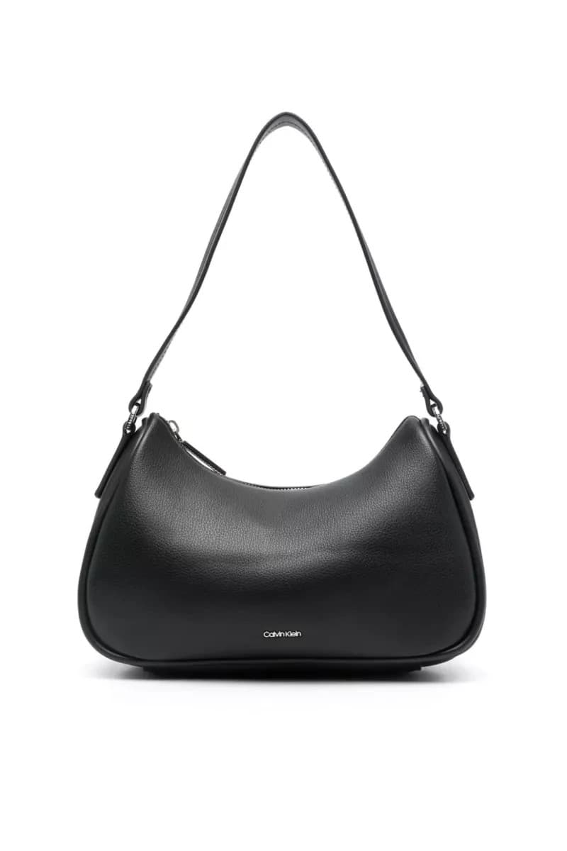 Calvin Klein Women’s Black Handbag with Zip Closure