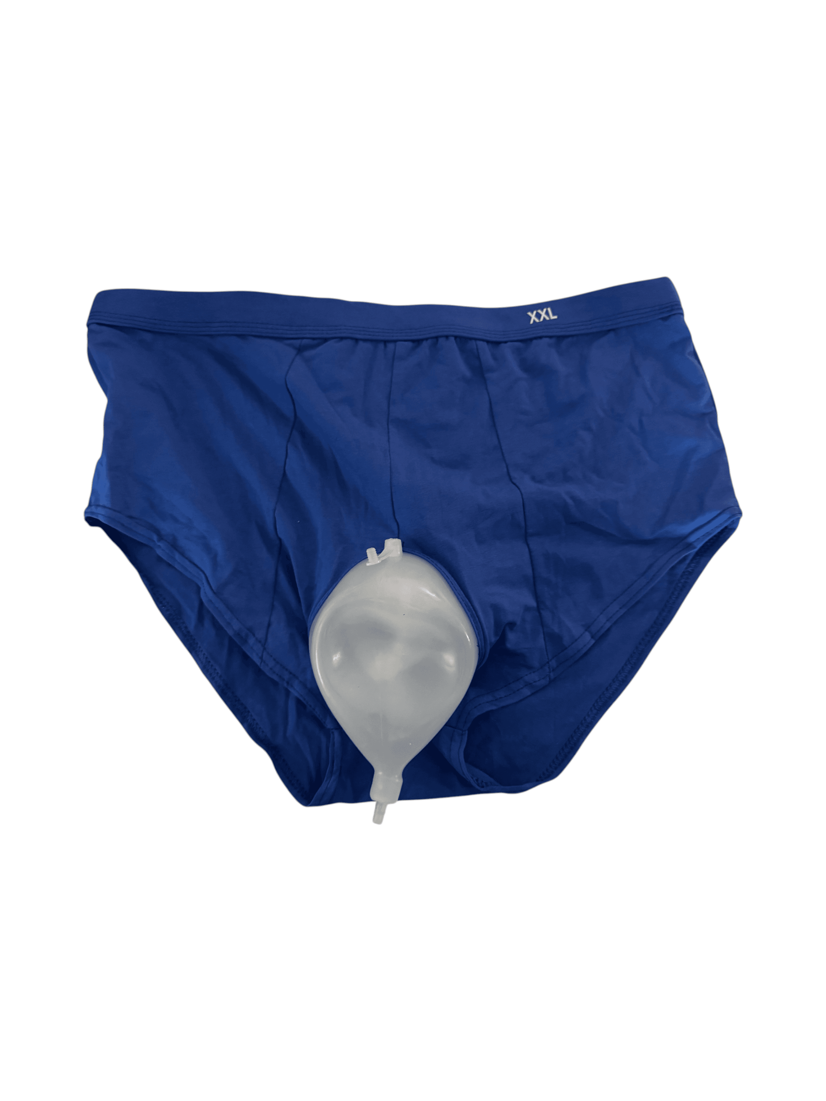 Wearable Urinal with built in pouch and extra Collection Bag XXL for Men - Thumbnail 3