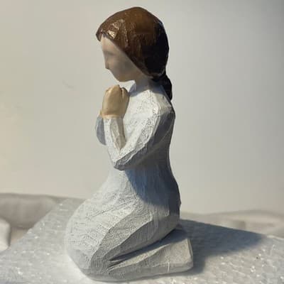 Resin Female Figurine Empathy Comfort Remembrance X004DX3DF - Thumbnail 4