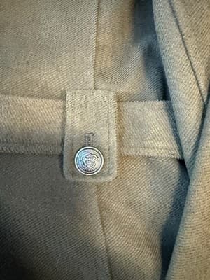 Croft And Barrow Olive Green Peacoat Womens Size S - Thumbnail 9
