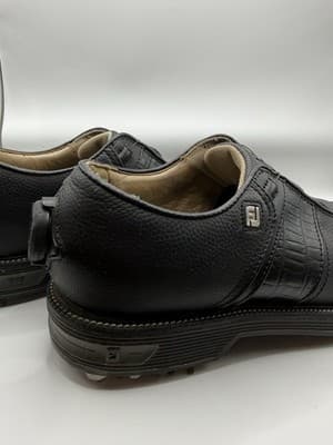 Footjoy Premiere Packard Boa 53920 Men's Blk/Blk/Blk Golf Shoe Size 7 - Thumbnail 11