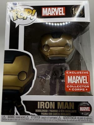 Marvel Collector Corps Funko Pop! Captain America Iron Man Pin - Thumbnail 5