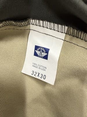 NWT Dockers casual cuffed men’s green pants 32 x 30 pleated relaxed - Thumbnail 10