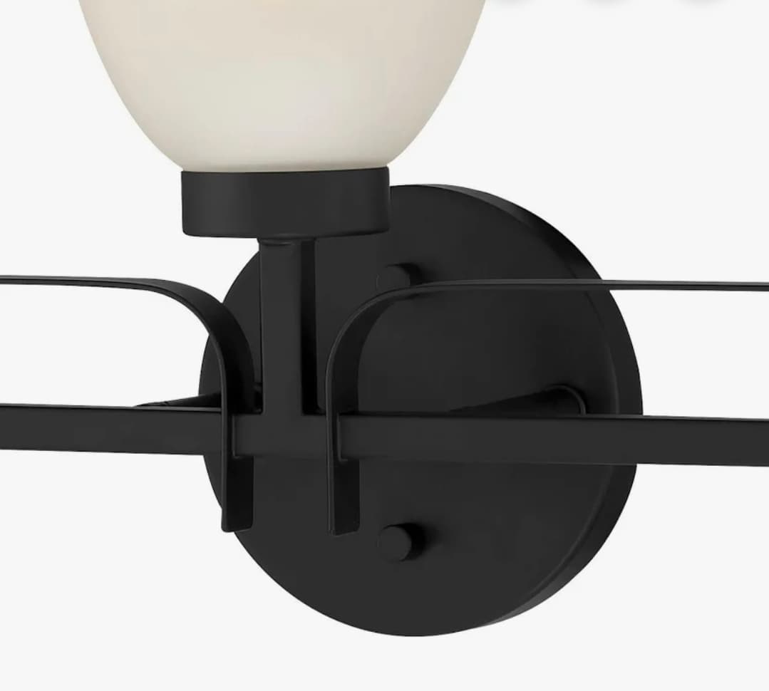Minka Lavery 2883 Kaitlen 3 Light 24" Wide Vantage Bathroom Vanity Light Coal Indoor Lighting Bathroom Fixtures Vanity Light - Thumbnail 4