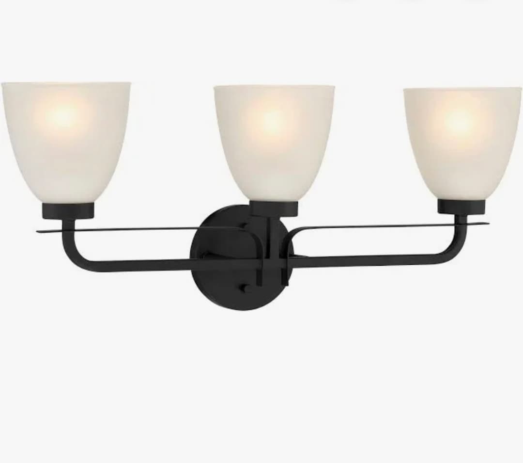 Minka Lavery 2883 Kaitlen 3 Light 24" Wide Vantage Bathroom Vanity Light Coal Indoor Lighting Bathroom Fixtures Vanity Light - Thumbnail 5