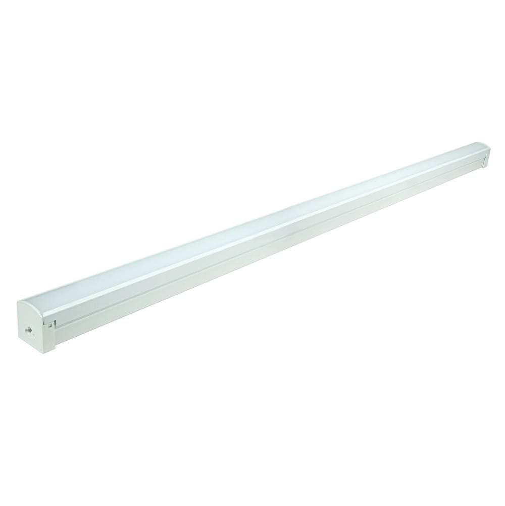 36W 4' LED Connectable Strip 4000K White Finish 120V - Thumbnail 4